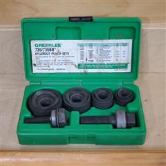 GREENLEE 735BB KNOCK OUT PUNCH SET (l) (PPJ013634) 783310199731 | eBay